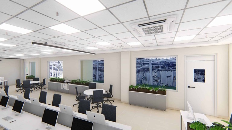 Bright collaborative office in Gurugram